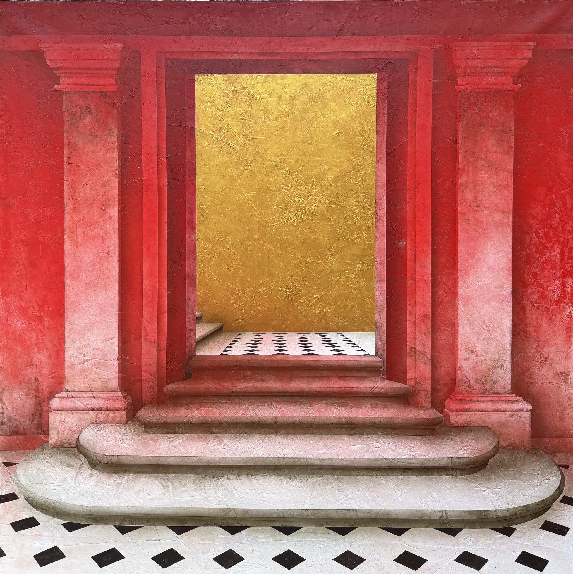 PASSAGE - 195 x 195 cm / 76,8 x 76,8 inches PASSAGE - 195 x 195 cm / 76,8 x 76,8 inches
